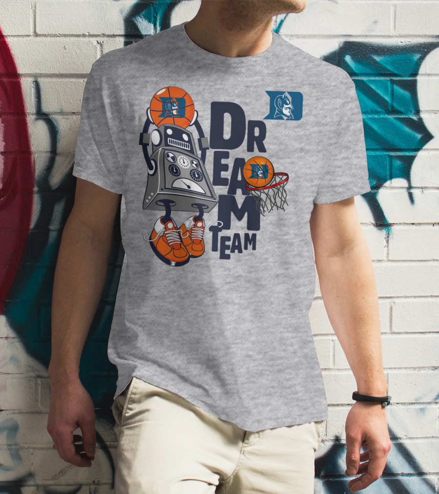 Duke Dream Team Robot Basketball Duke T-Shirt