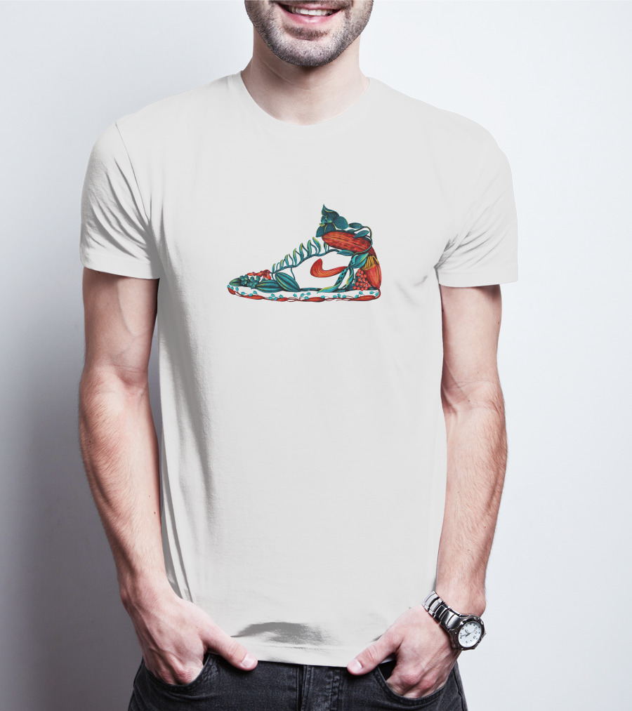 Raxenne Maniquiz Philippine Botanical Air Jordans T-Shirt