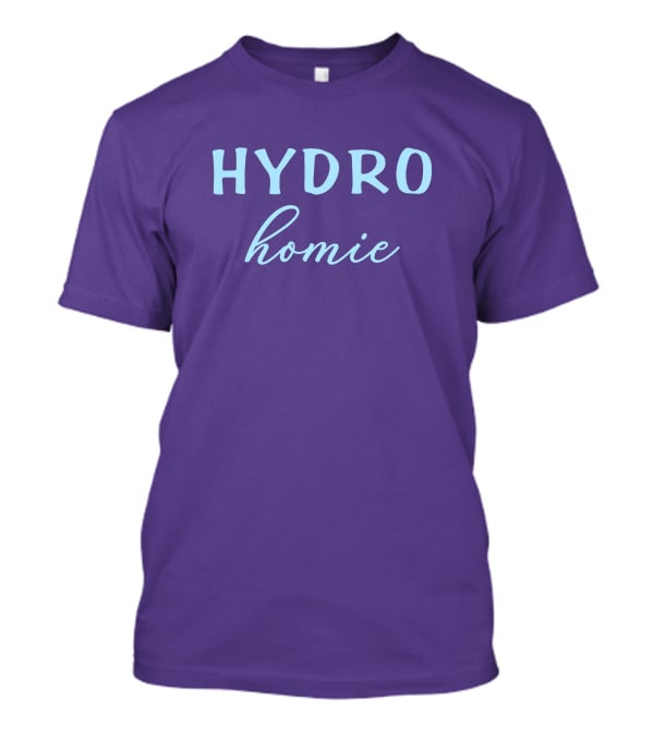Hydro Homie Water Lover Womens H2o T-Shirt