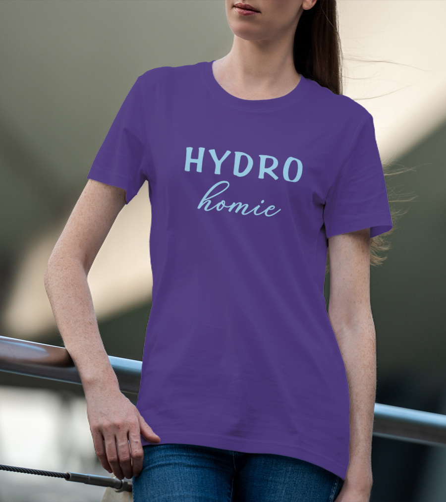 Hydro Homie Water Lover Womens H2o T-Shirt