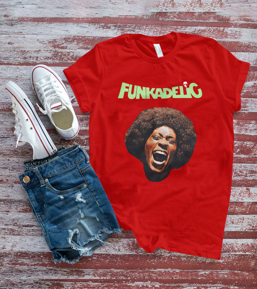 Urban Outfitters Merch Funkadelic Free Your Mind Afro Soul Face T-Shirt