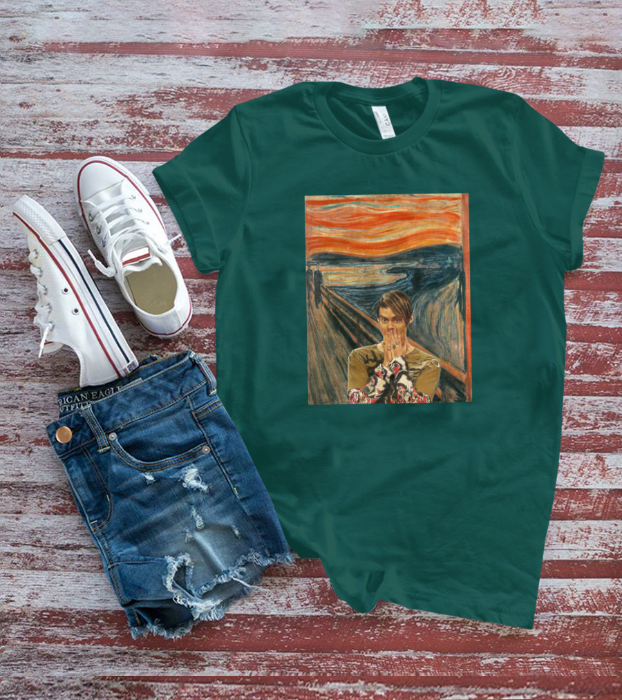 Livefromnewyork Stefon X The Scream Fusion T-Shirt