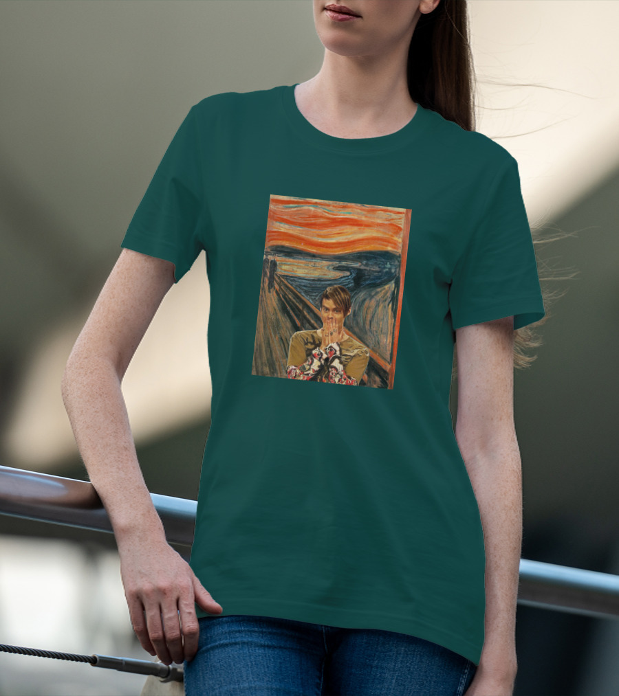 Livefromnewyork Stefon X The Scream Fusion T-Shirt
