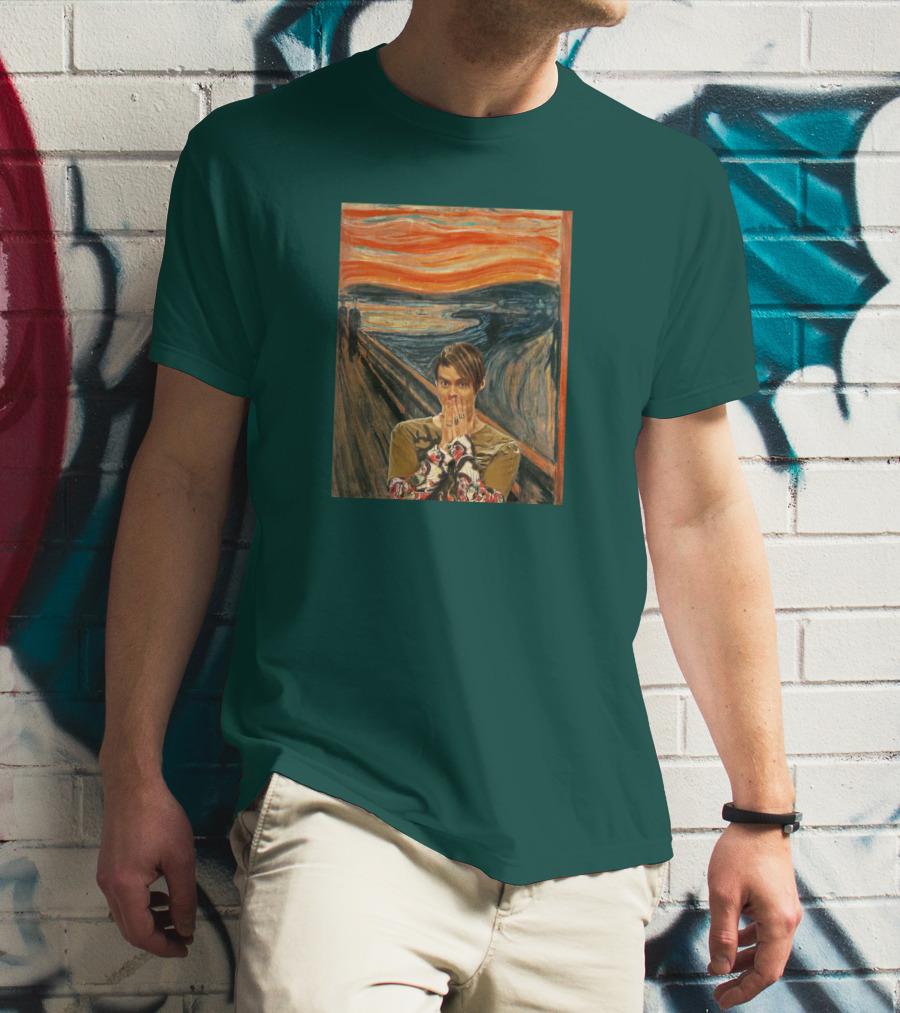Livefromnewyork Stefon X The Scream Fusion T-Shirt