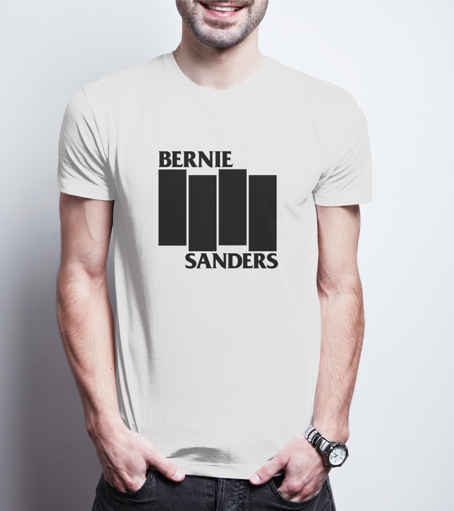 Bernie Sanders Black Flag T-Shirt