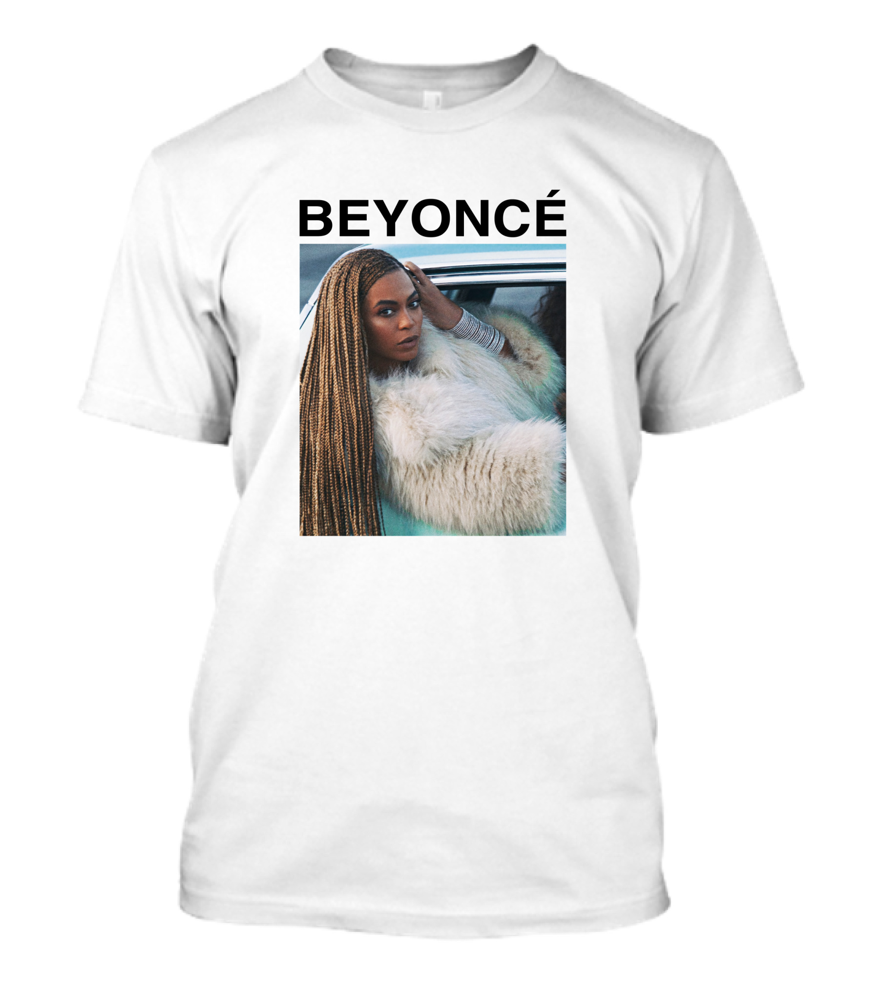 Beyoncé In Fur Coat Looking Powerful T-Shirt