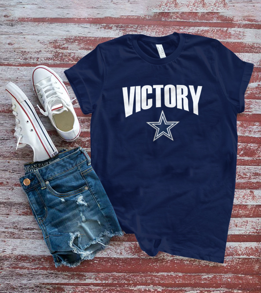 Dallas Cowboys Ezekiel Elliott Victory Star T-Shirt