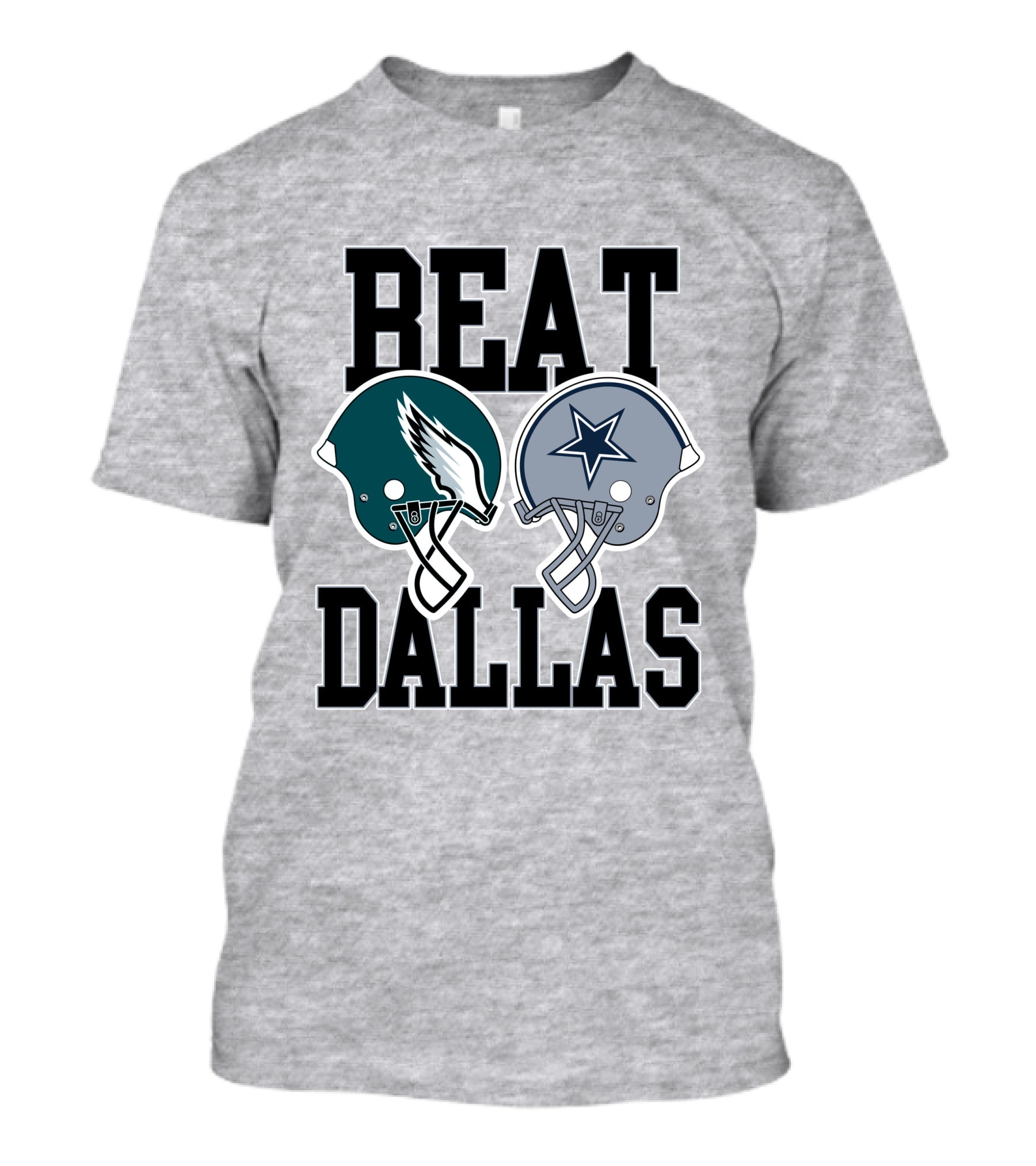 Nick Sirianni Beat Dallas Eagles Helmet Showdown T-Shirt