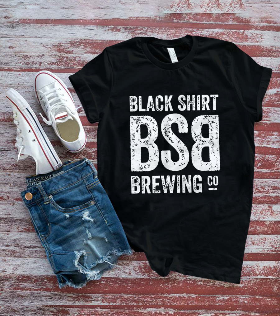 Black Shirt BSB Brewing CO T-Shirt