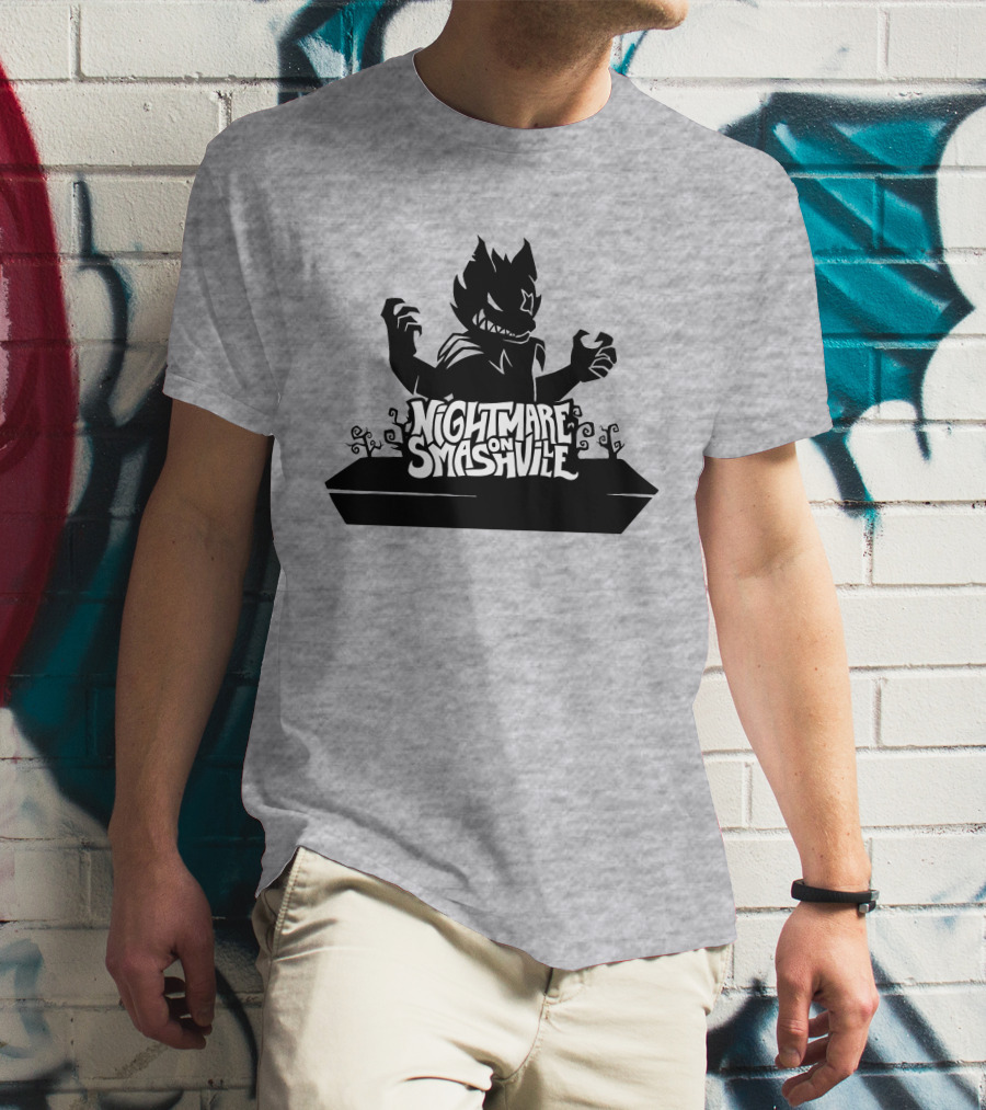 Nightmare On Smashville Werewolves Halloween T-Shirt