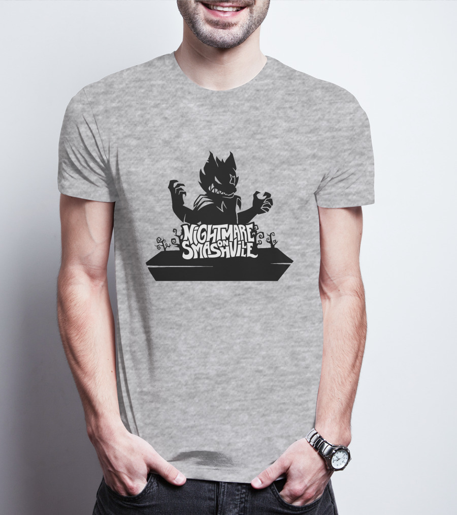 Nightmare On Smashville Werewolves Halloween T-Shirt