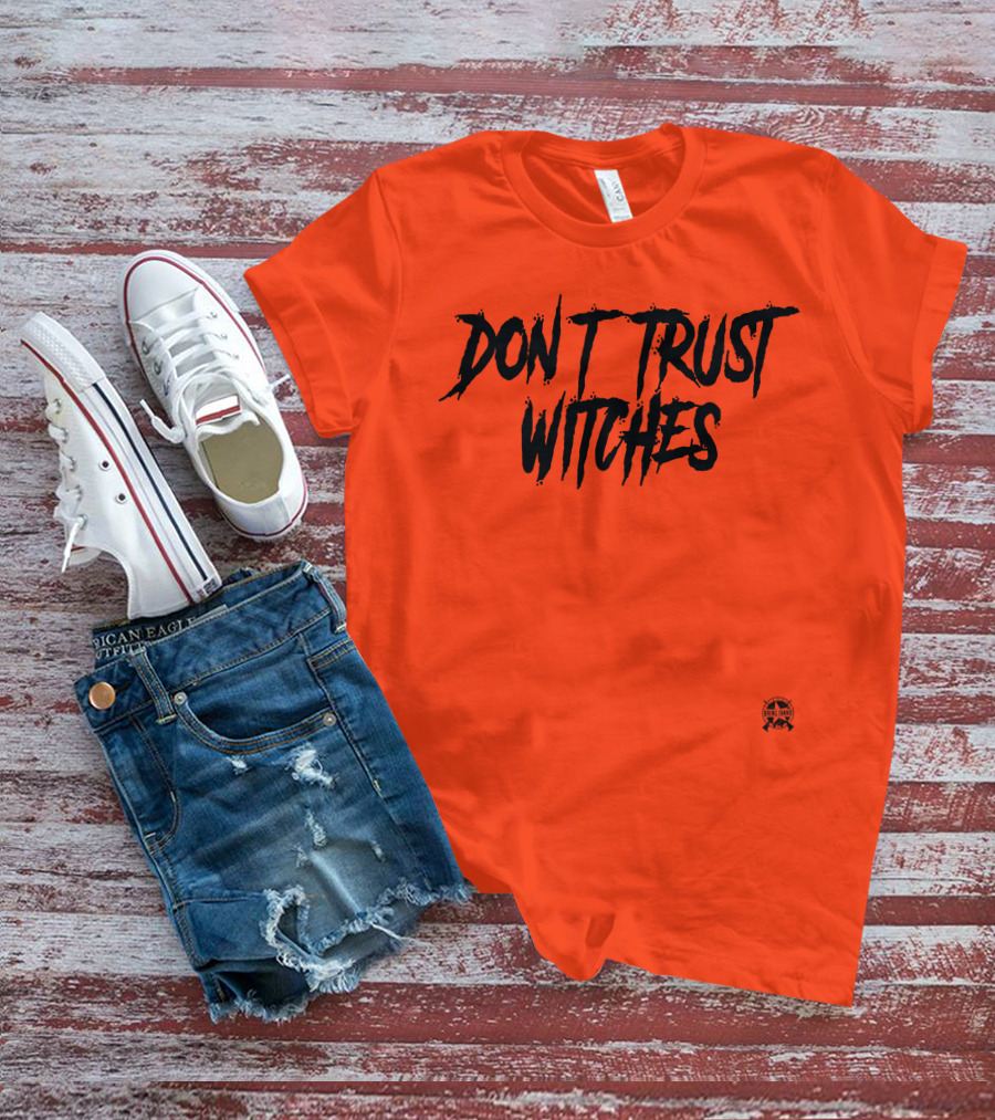 Don't Trust Witches Jack Posobiec Bring Ammo Text T-Shirt