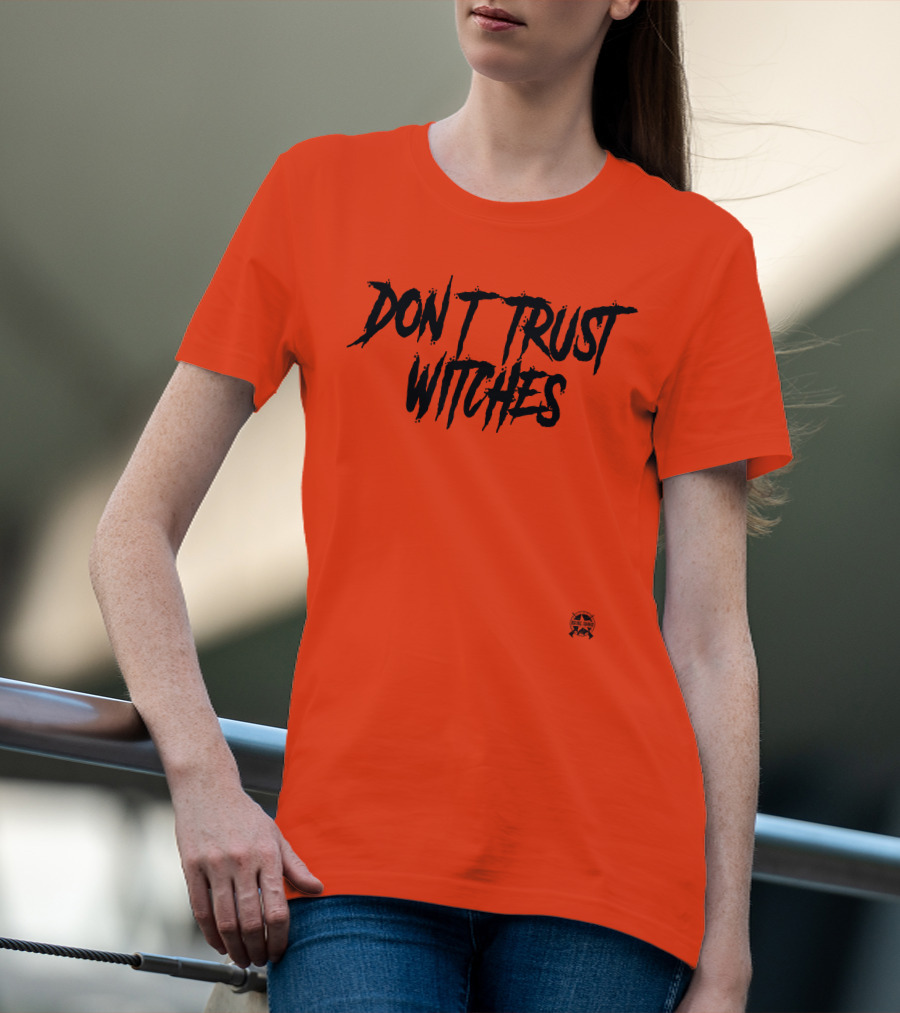 Don't Trust Witches Jack Posobiec Bring Ammo Text T-Shirt
