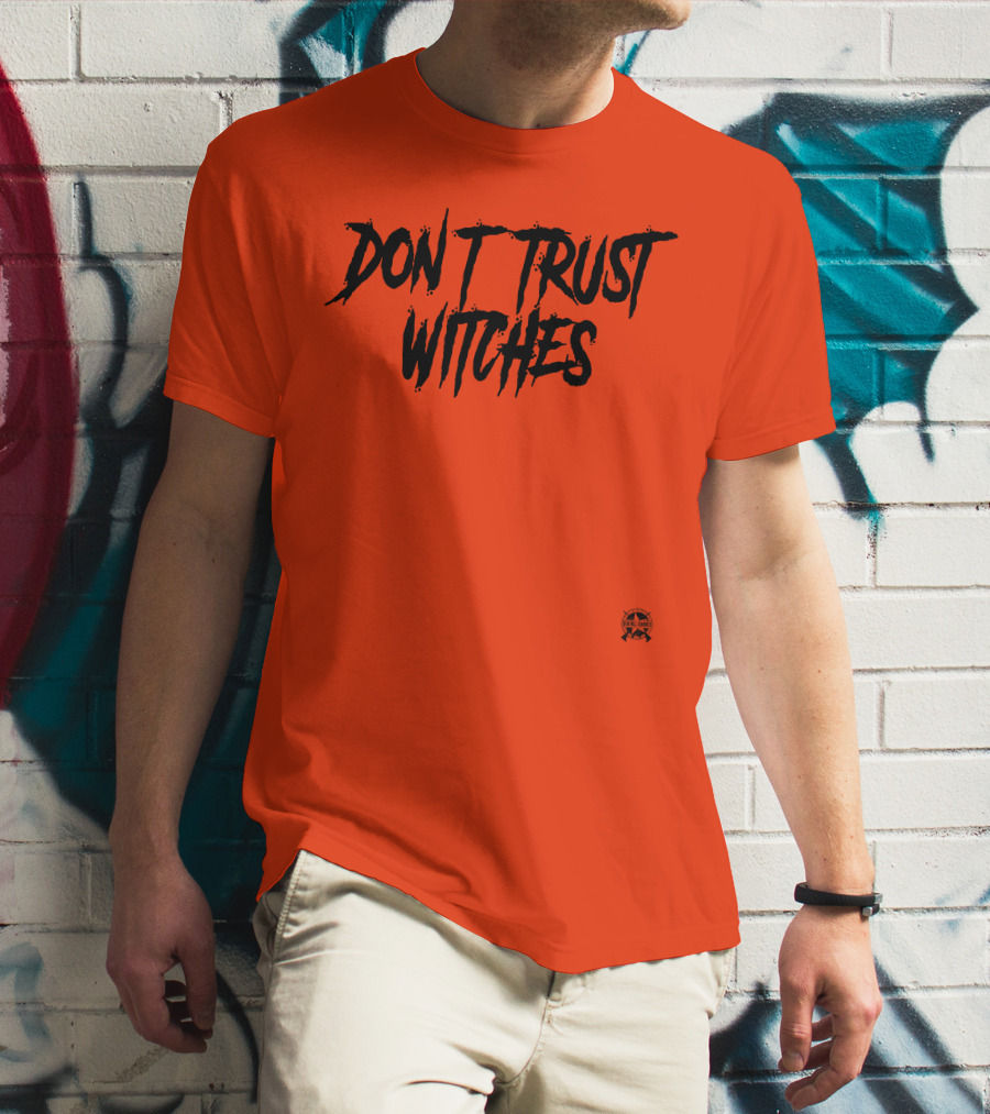 Don't Trust Witches Jack Posobiec Bring Ammo Text T-Shirt