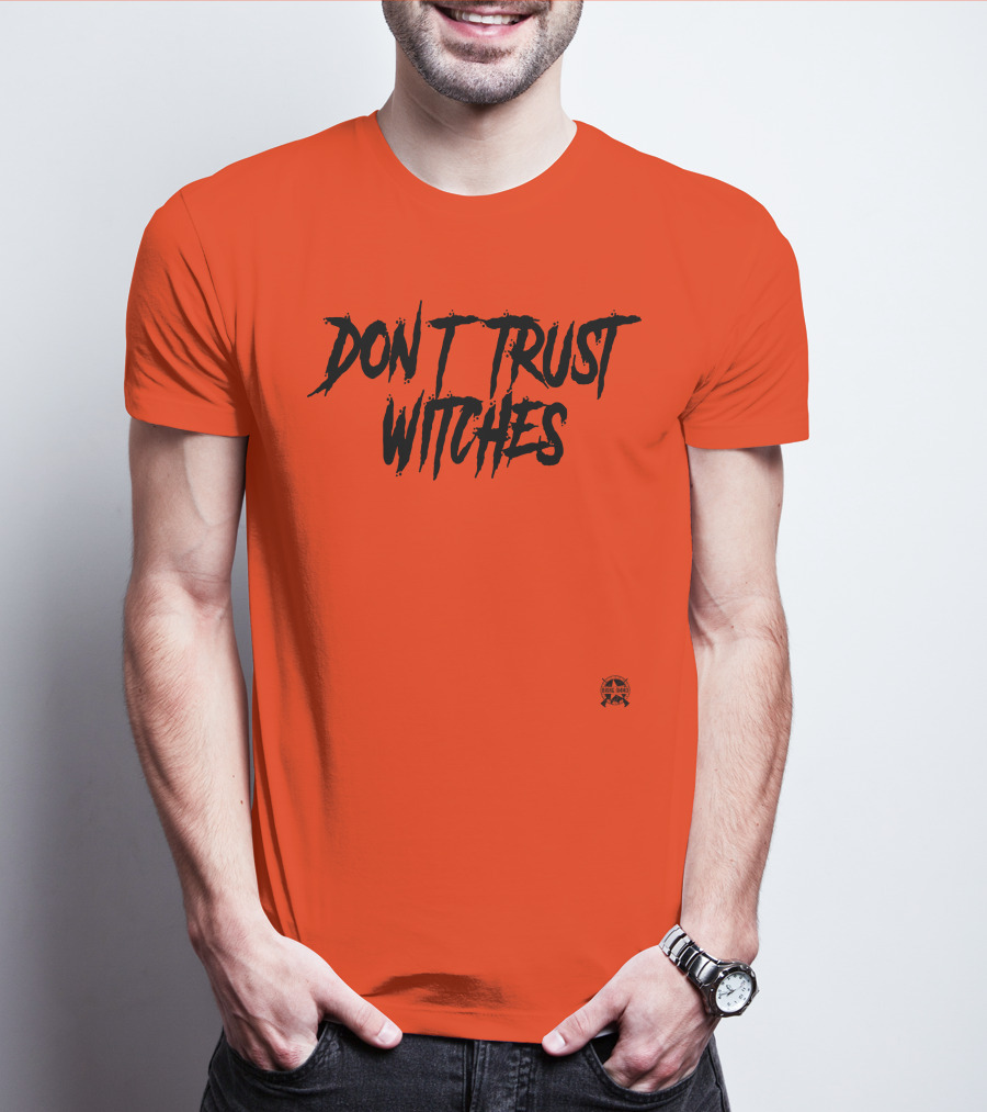Don't Trust Witches Jack Posobiec Bring Ammo Text T-Shirt