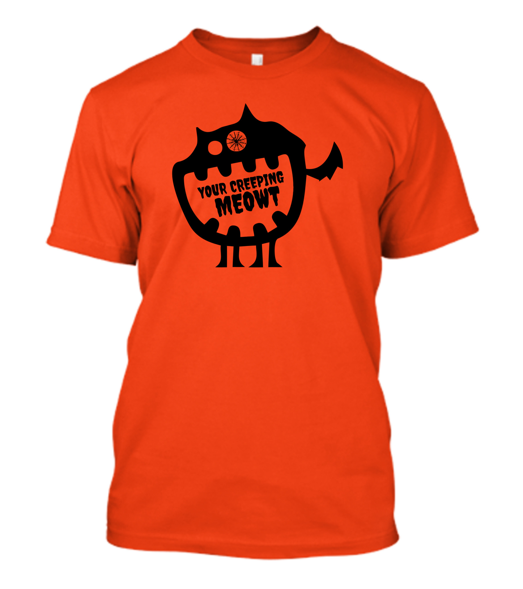 Funcky Designs Your Creeping Meowt Cat T-Shirt