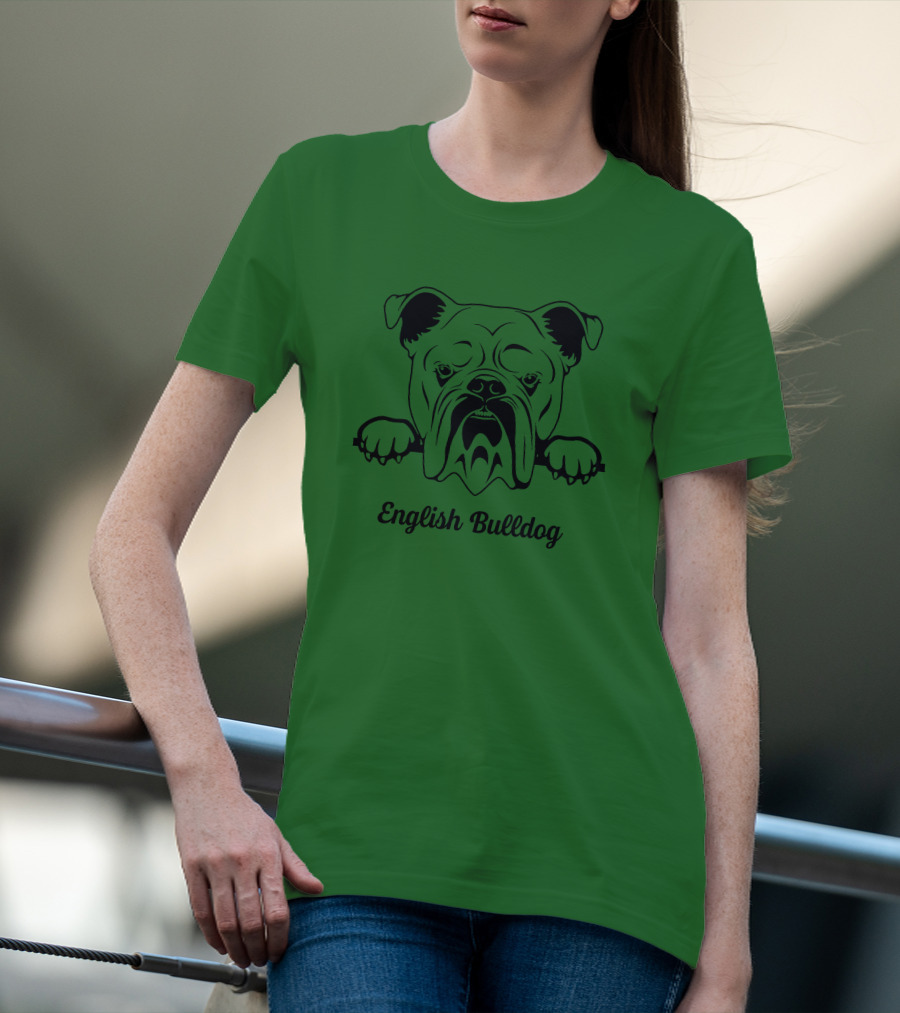 Afterlight Clothing Dog Lover English Bulldog T-Shirt