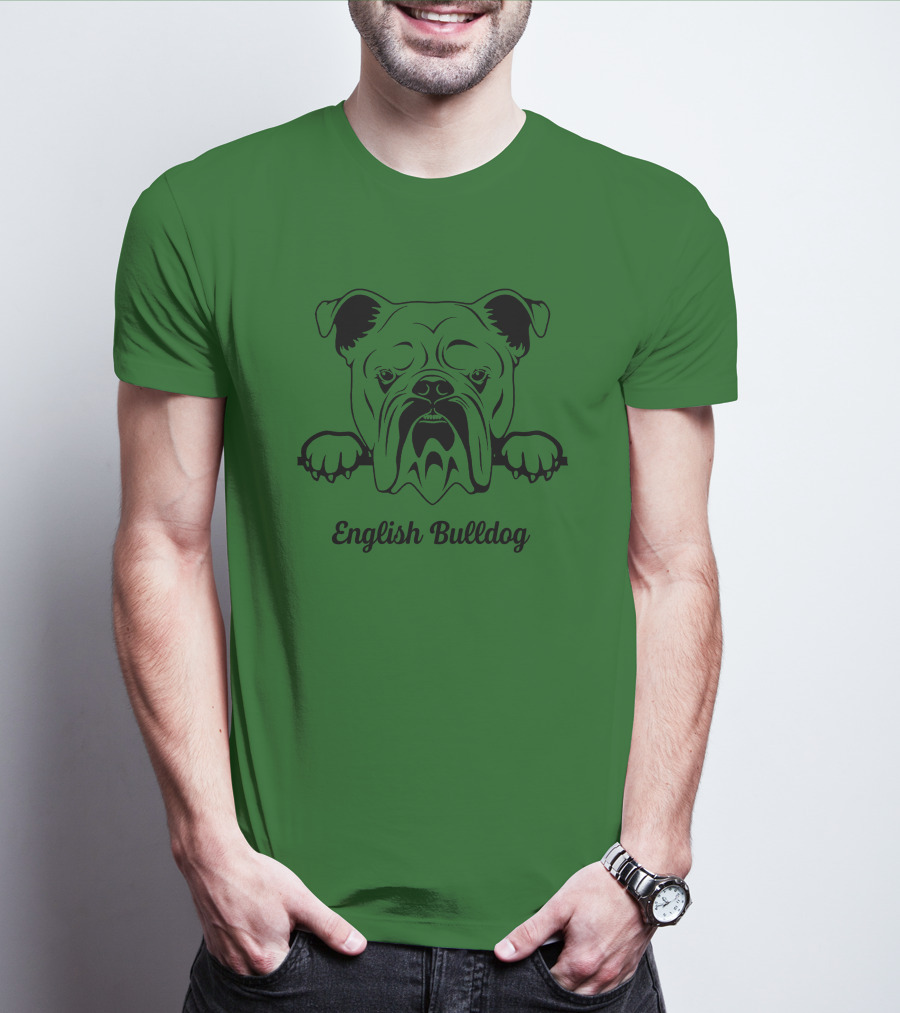 Afterlight Clothing Dog Lover English Bulldog T-Shirt