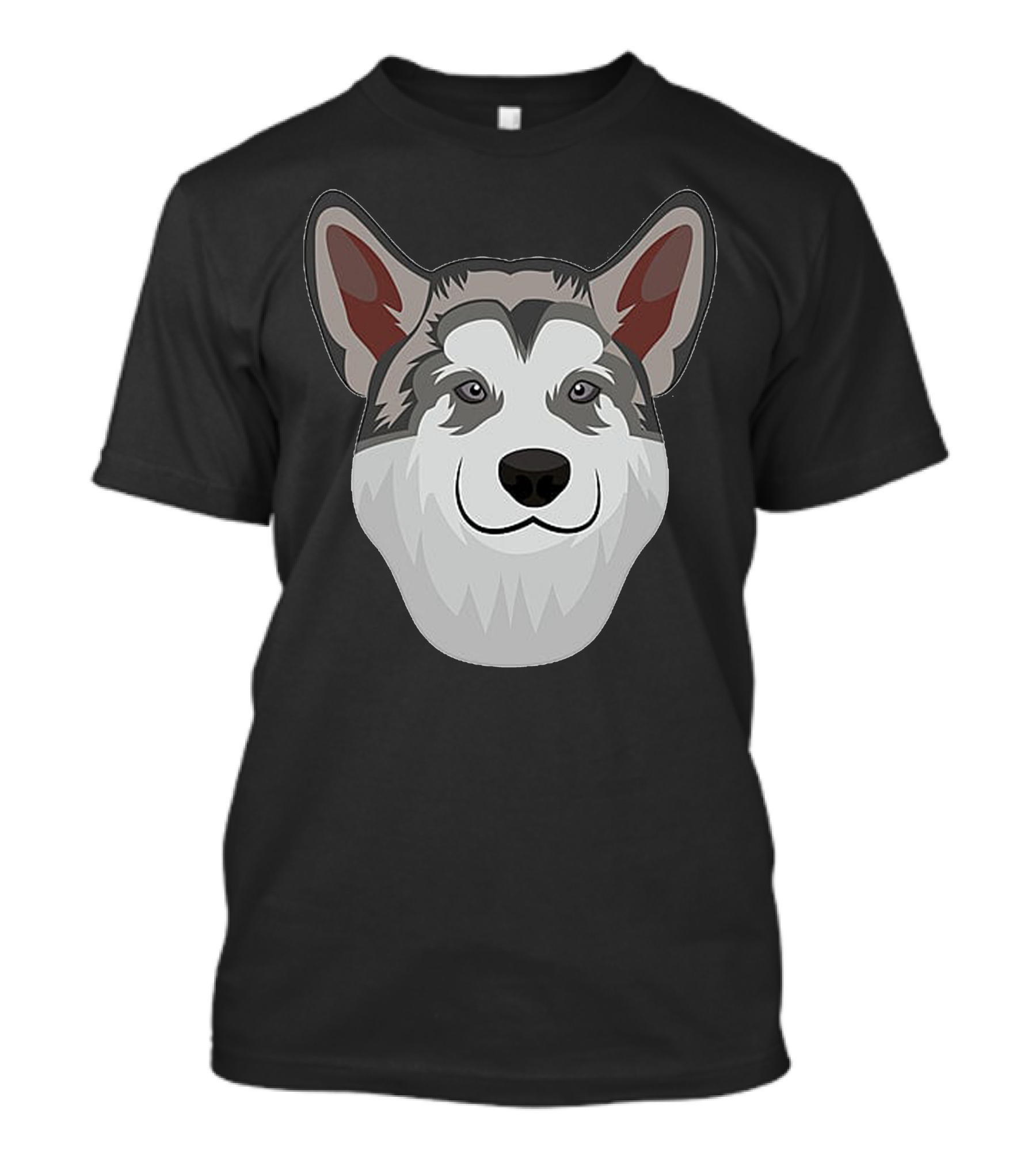 Alaskan Malamute Face T-Shirt