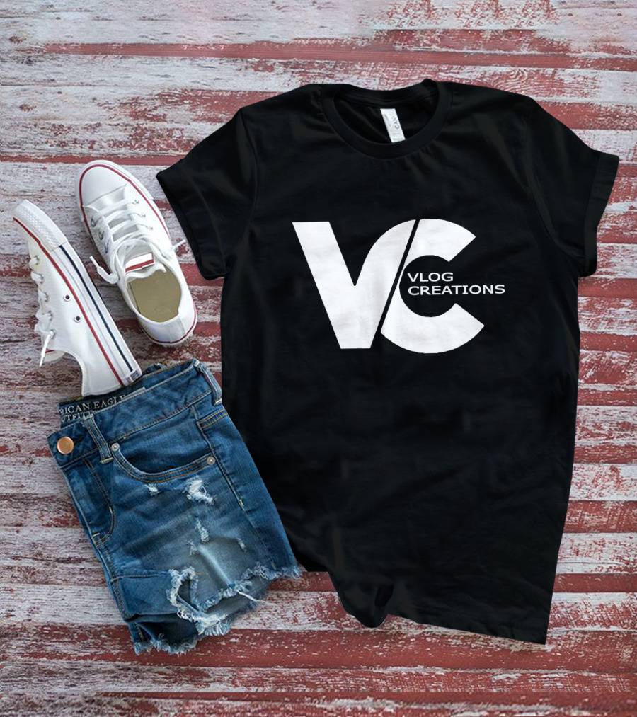 VC VLOG CREATIONS LOGO T-Shirt