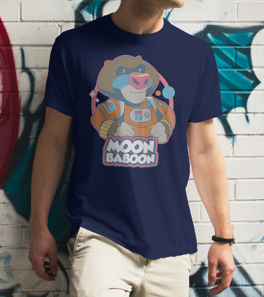 Moon Baboon It Takes Two Space Adventure T-Shirt