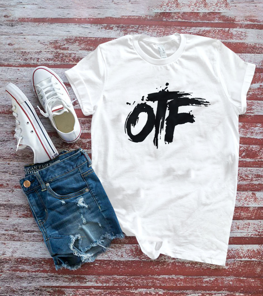 OTF Brushed Lettering Merch T-Shirt