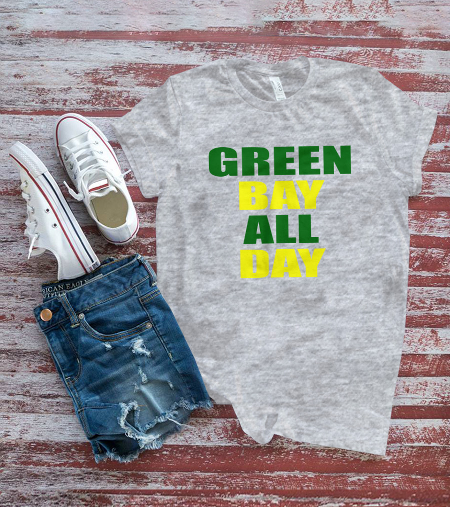 Green Bay All Day Packers Fan Edition Sam 2 Point Oh T-Shirt