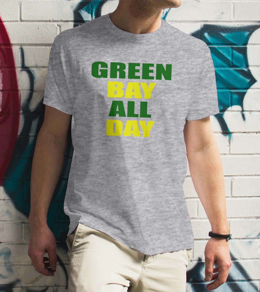 Green Bay All Day Packers Fan Edition Sam 2 Point Oh T-Shirt