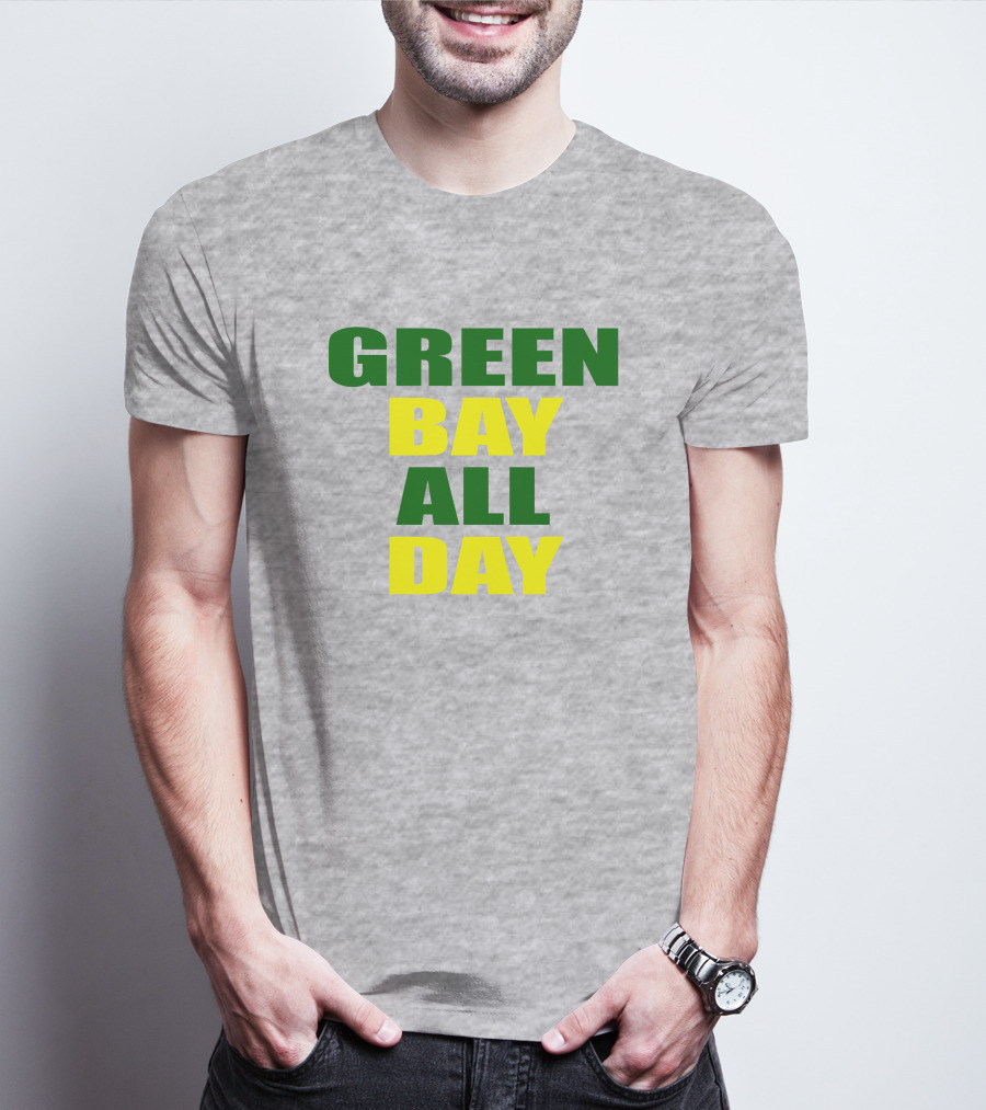 Green Bay All Day Packers Fan Edition Sam 2 Point Oh T-Shirt