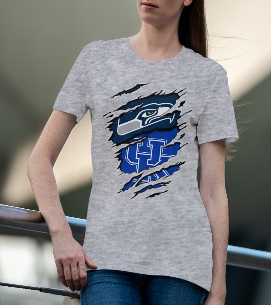 Seahawks UK Logo Fusion T-Shirt
