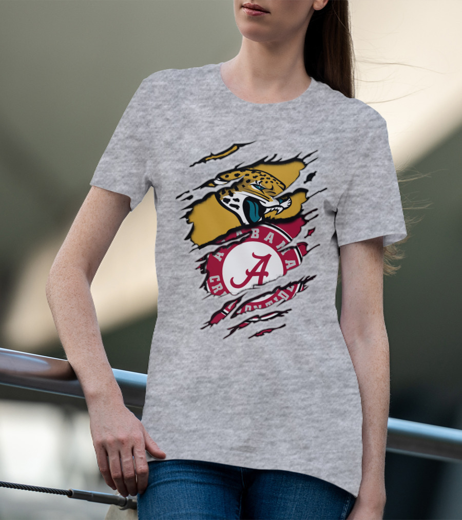 Alabama Crimson Tide Jaguars Rip T-Shirt