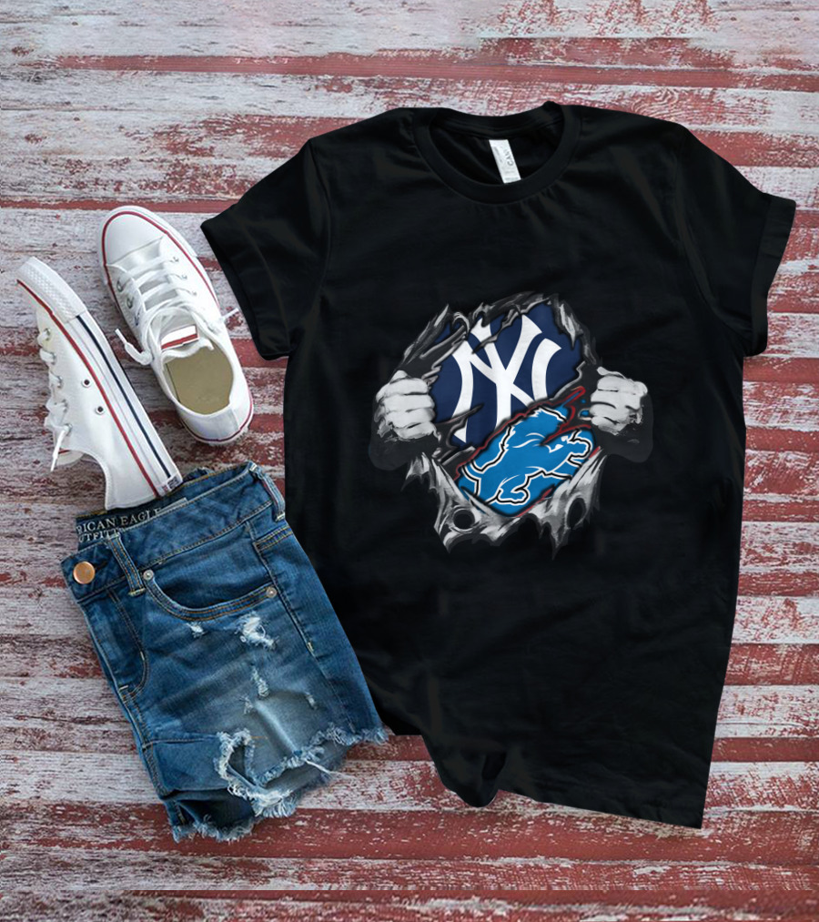 Yankees Lion Symbol Mashup T-Shirt