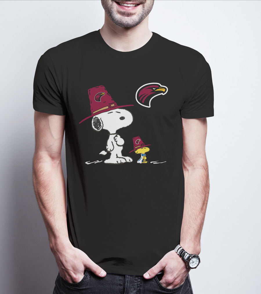 UL Monroe Warhawks Snoopy Woodstock Vintage Hat T-Shirt