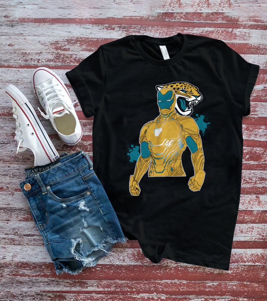 Iron Man Jaguars Crossover T-Shirt