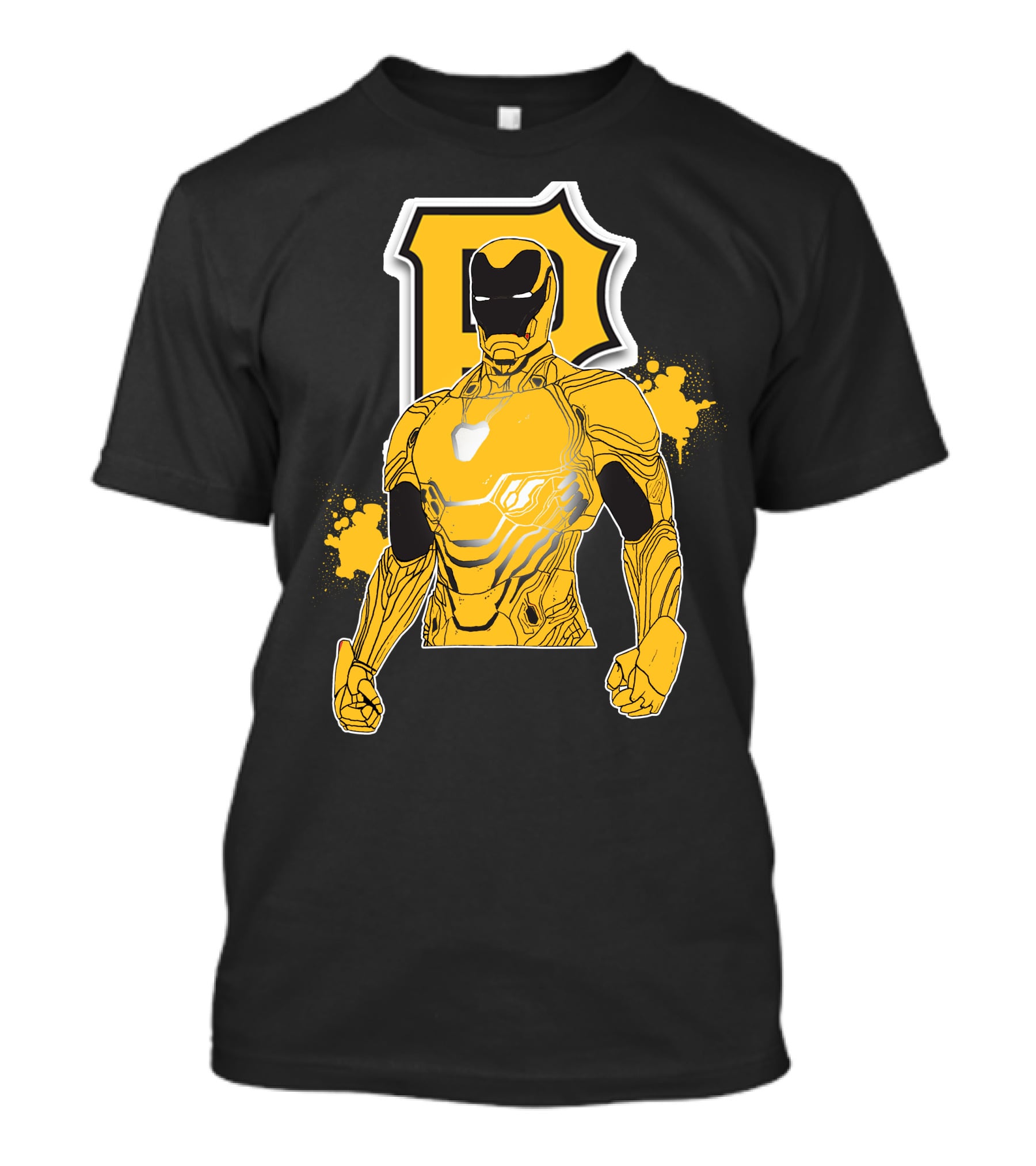 Iron Man Pittsburgh Pirates Collaborative Marvel Sports T-Shirt