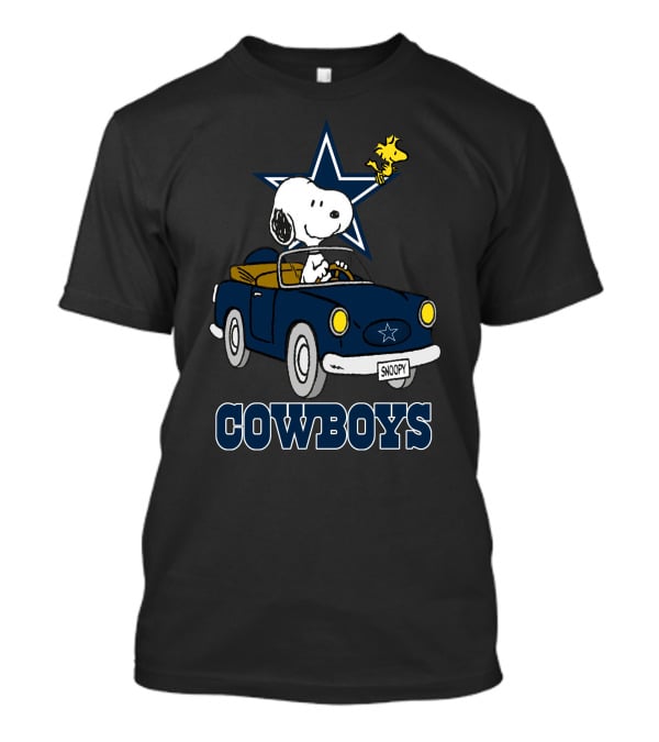 Cowboys Snoopy Woodstock Star Ride T-Shirt