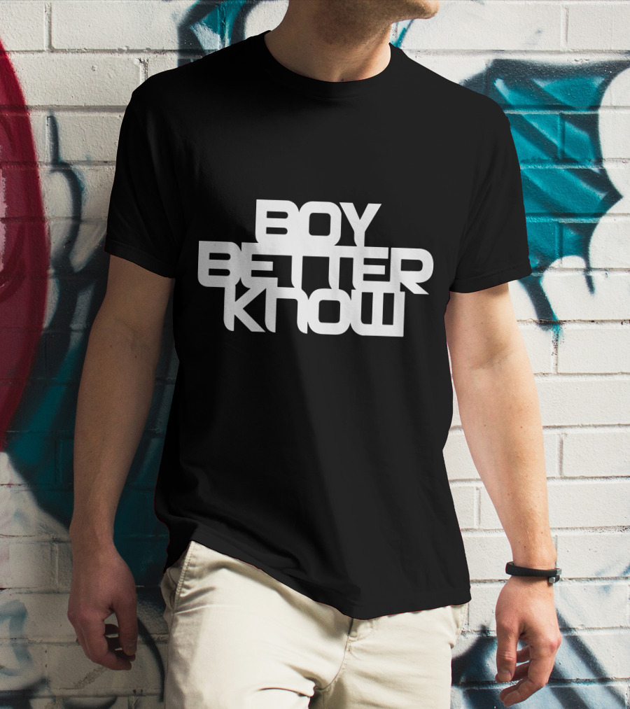 Boy Better Know Grime Collective Logo Hoodie Music Streetwear T-Shirt