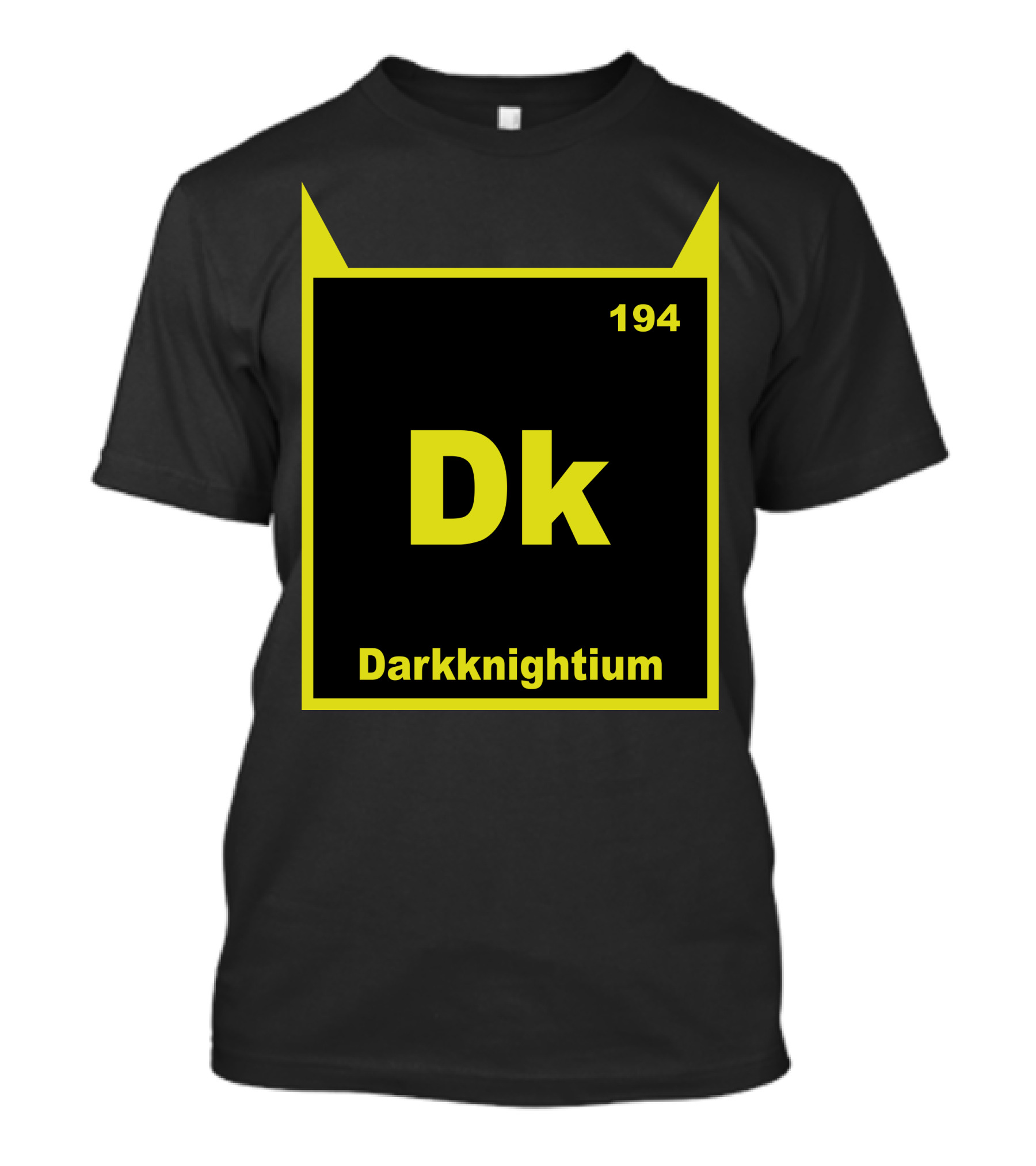 Darkknightium Dk 194 Element Batman Periodic Table T-Shirt