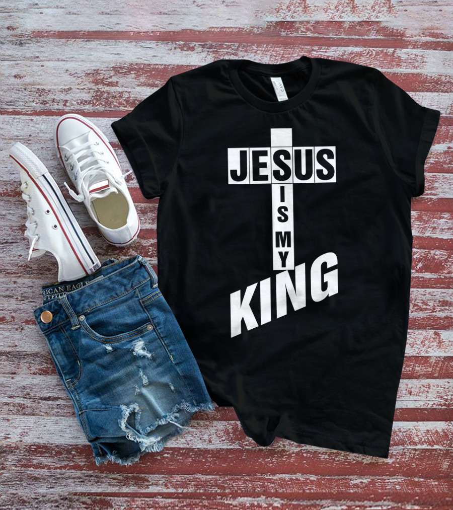 Jesus Is My King Cross T-Shirt