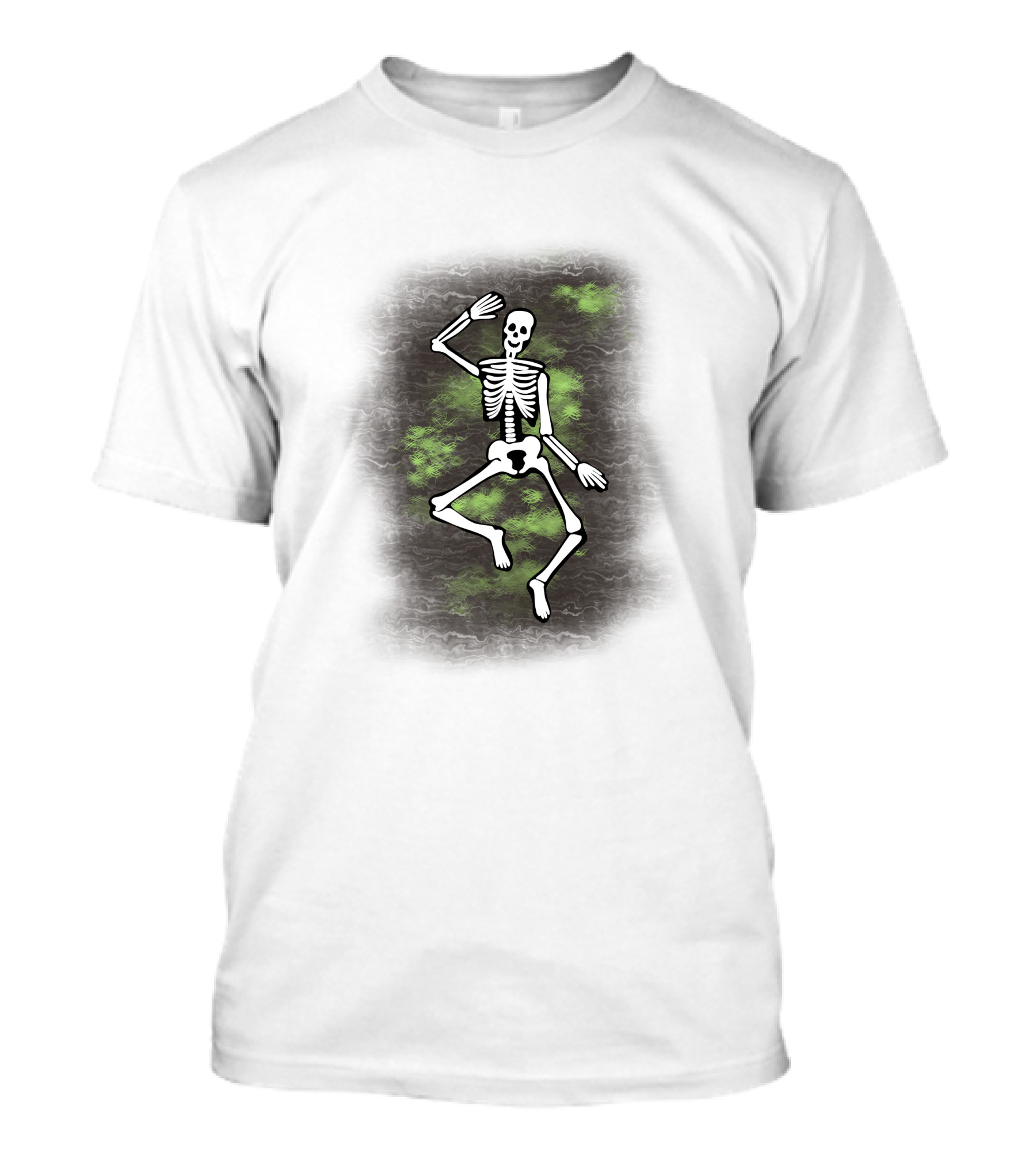Dancing Skeleton Halloween Ghostly Vibe T-Shirt