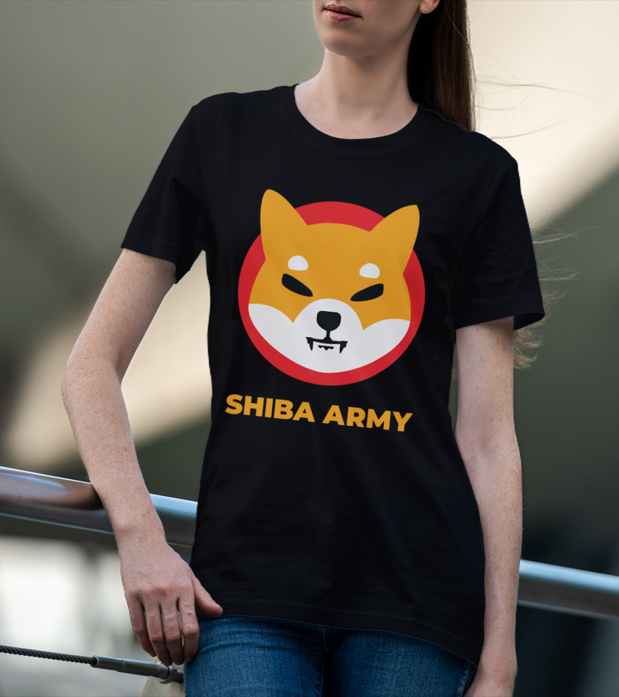 Shiba Army Dog T-Shirt