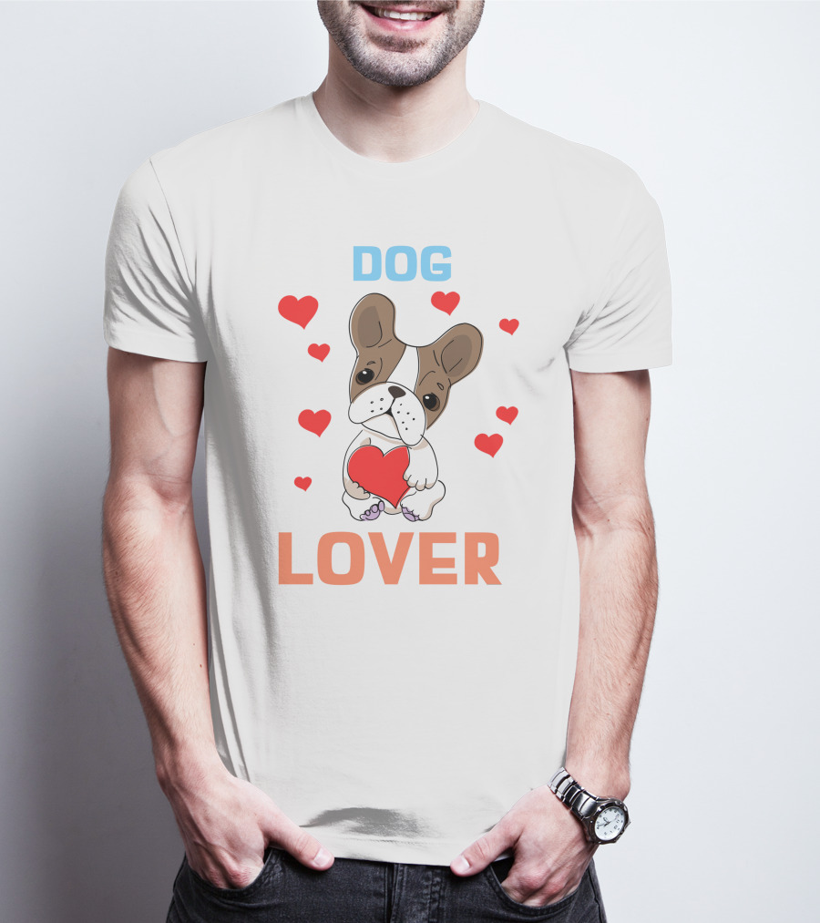 DOG LOVER Puppy Hearts T-Shirt