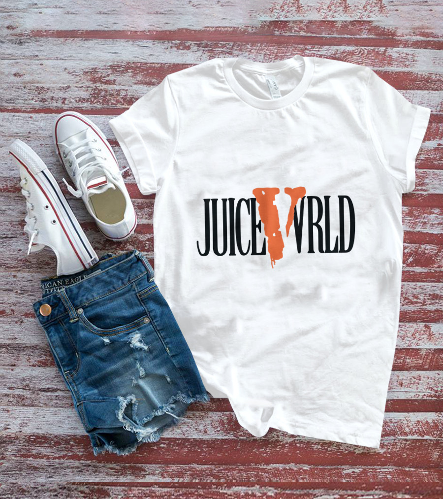 Juice Wrld Vlone V Icon Collaboration T-Shirt