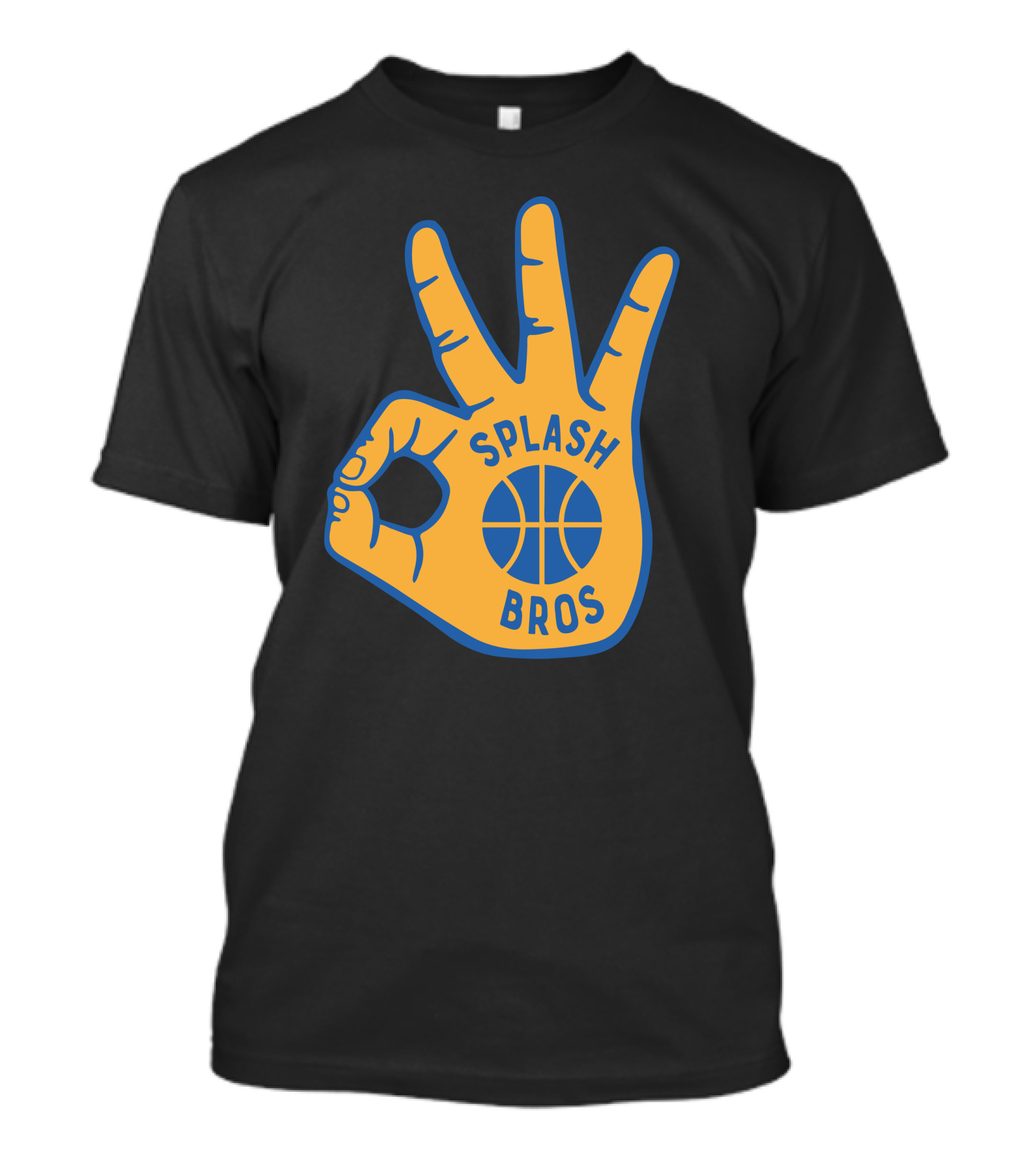Splash Bros Basketball Foam Finger Logo 3 T-Shirt