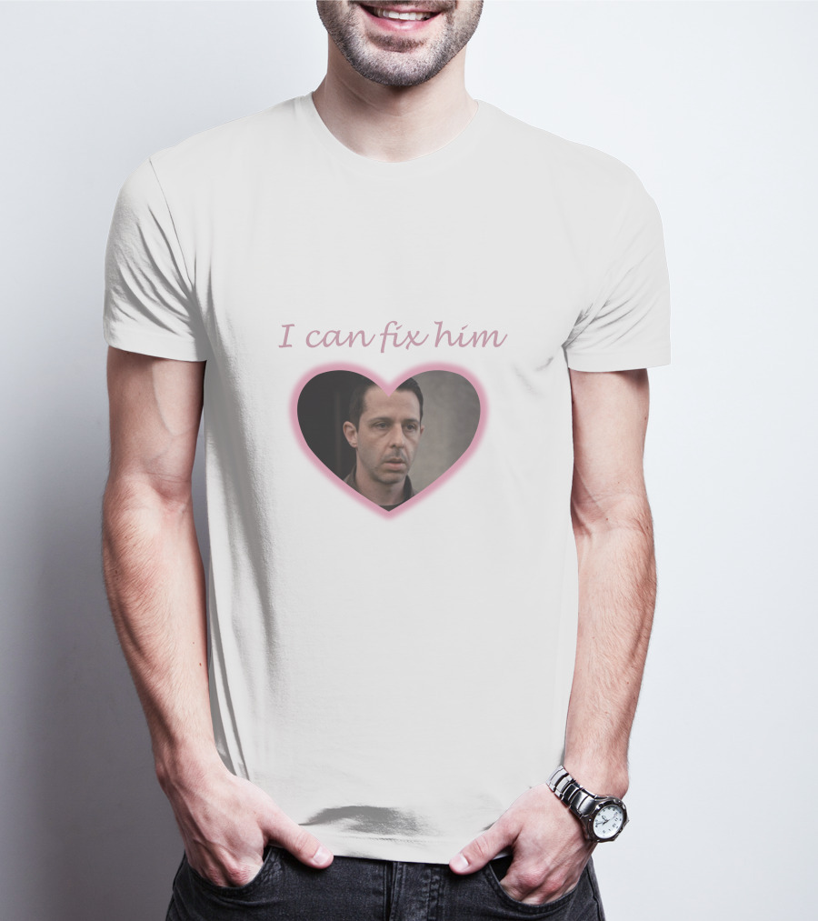 I Can Fix Him Heart Image T-Shirt