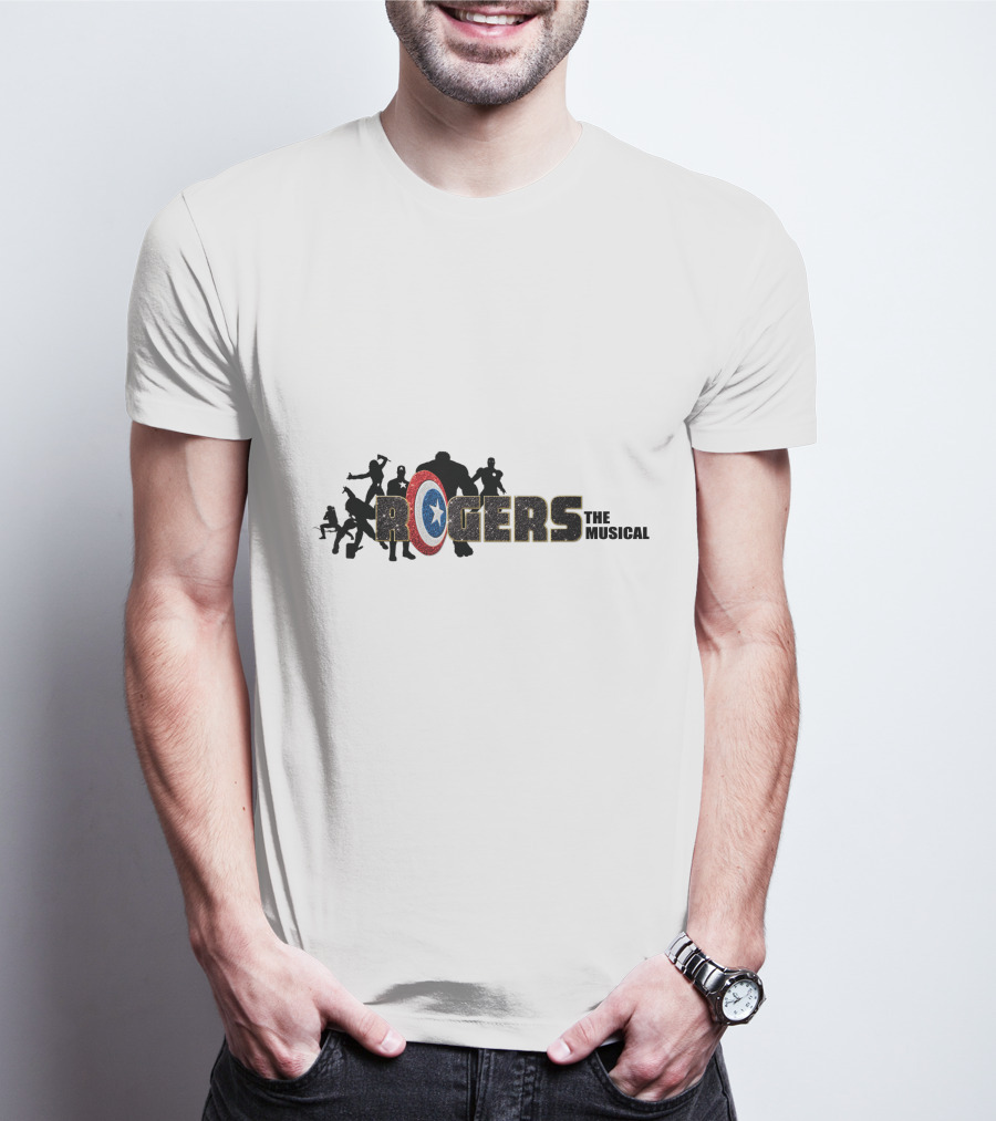 Marvel Hawkeye Avengers Rogers The Musical T-Shirt