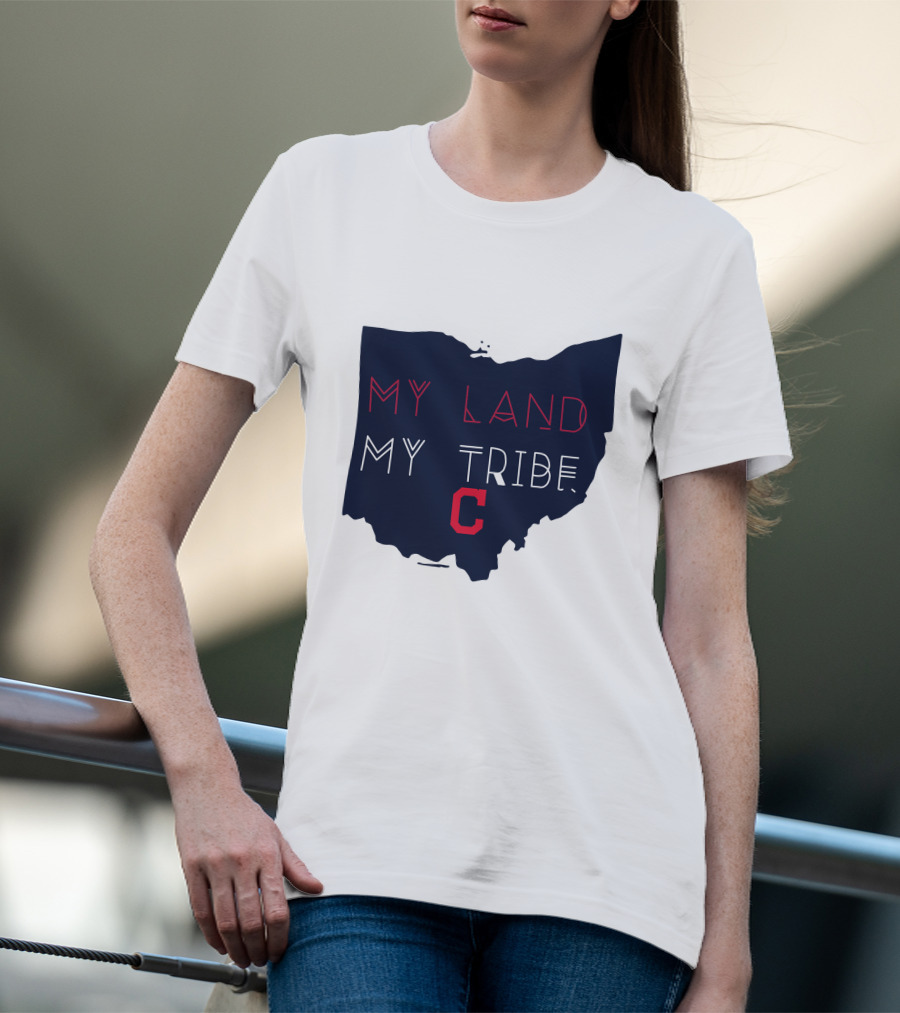 My Land My Tribe Cleveland C Indians T-Shirt