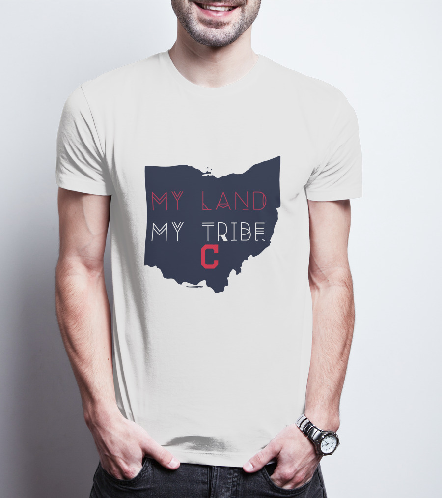 My Land My Tribe Cleveland C Indians T-Shirt