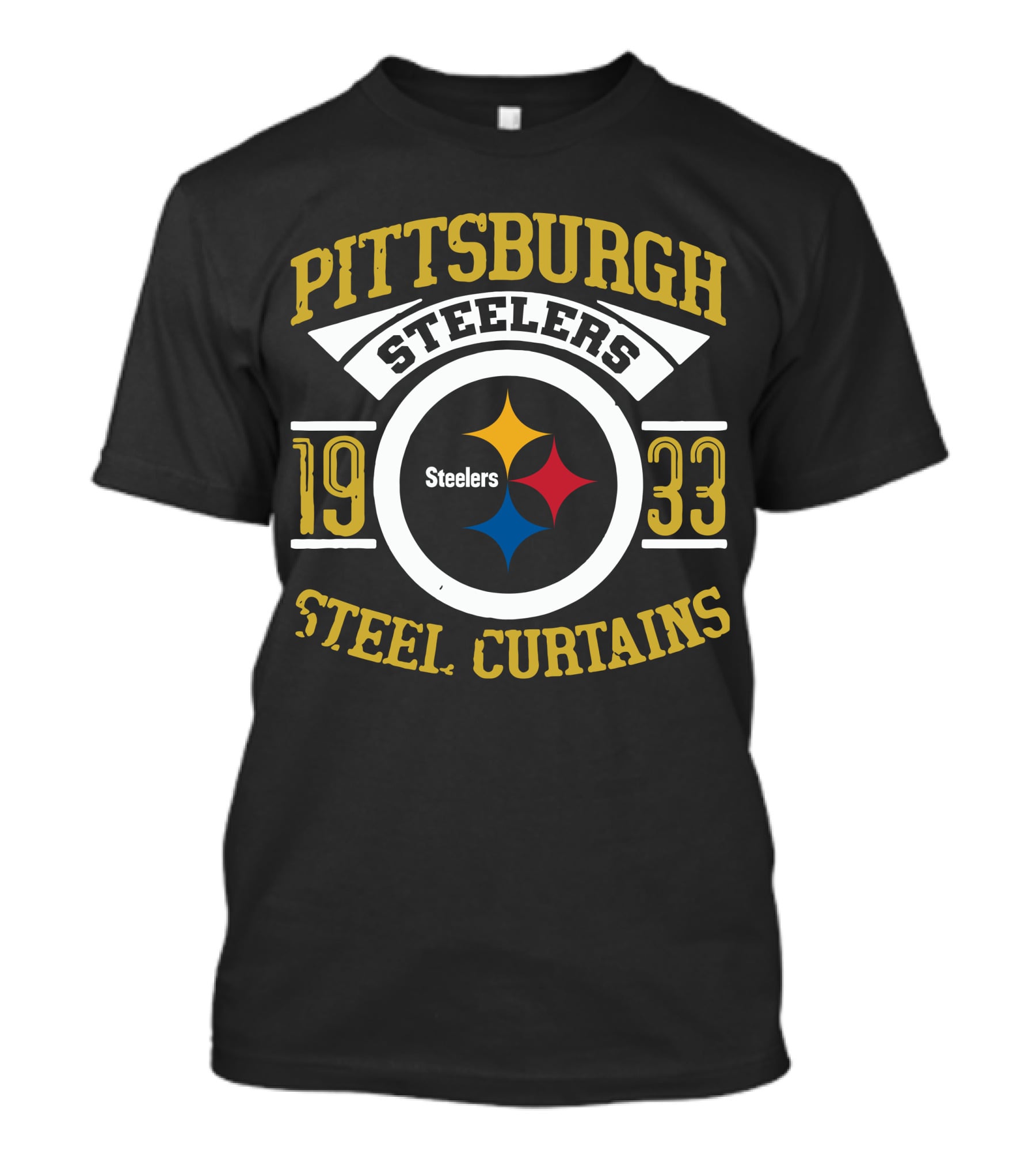 Pittsburgh Steelers Steel Curtains 1933 T-Shirt