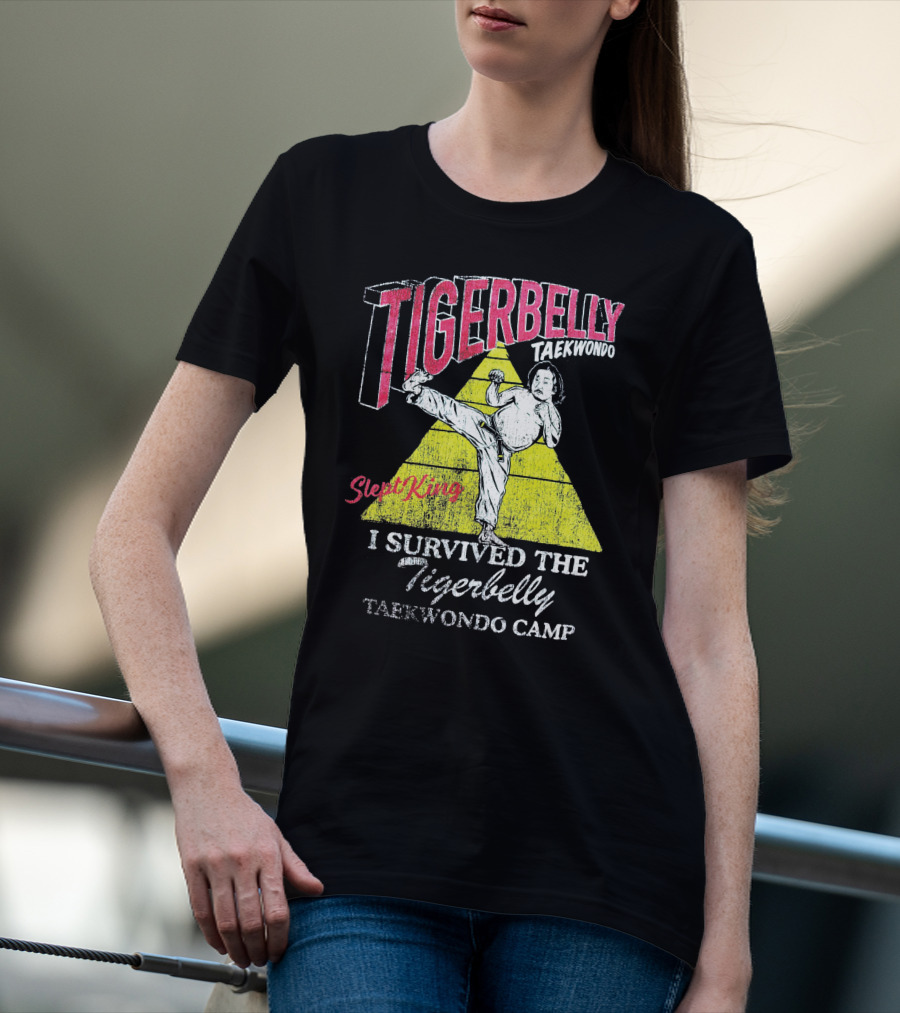 Tigerbelly Taekwondo SleptKing I Survived The Tigerbelly Taekwondo Camp T-Shirt